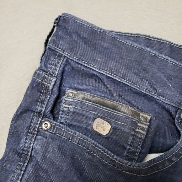 Buffalo max x skinny stretch jeans 34 Dark Wash - Picture 5 of 15